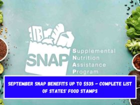 September SNAP Benefits Up to $535 - Complete List of States' Food Stamps