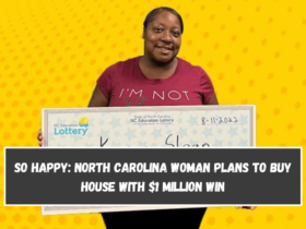 So happy: North Carolina woman plans to buy house with $1 million win