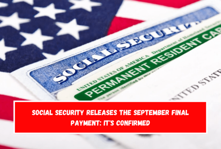 Social Security releases the September final payment It's confirmed