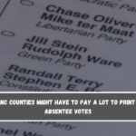 Some NC counties might have to pay a lot to print more absentee votes