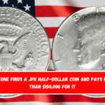 Someone finds a JFK half-dollar coin and pays more than $150,000 for it