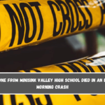 Someone from Minisink Valley High School died in an early morning crash