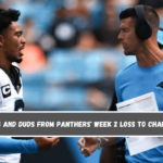 Studs and duds from Panthers' Week 2 loss to Chargers