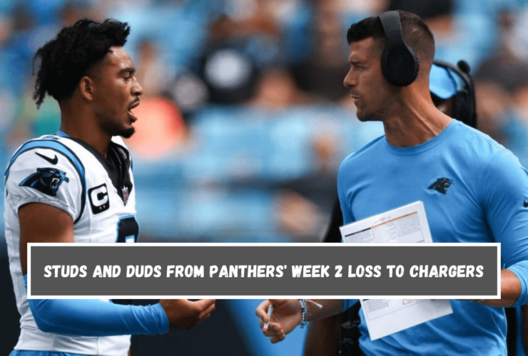 Studs and duds from Panthers' Week 2 loss to Chargers