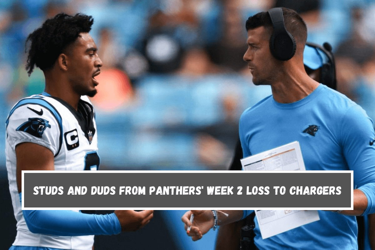 Studs and duds from Panthers' Week 2 loss to Chargers