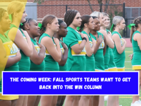 The Coming Week Fall sports teams want to get back into the win column