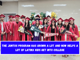 The Juntos program has grown a lot and now helps a lot of Latinx kids get into college