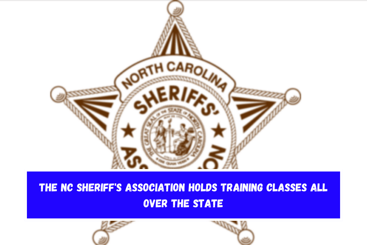 The NC Sheriff's Association holds training classes all over the state