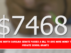 The North Carolina Senate passes a bill to give more money to private school grants