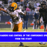 The Raiders had control of the conference opener from the start