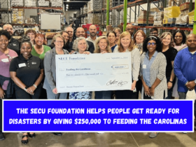 The SECU Foundation helps people get ready for disasters by giving $250,000 to Feeding the Carolinas