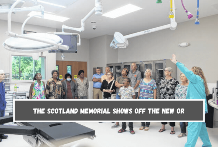 The Scotland Memorial shows off the new OR