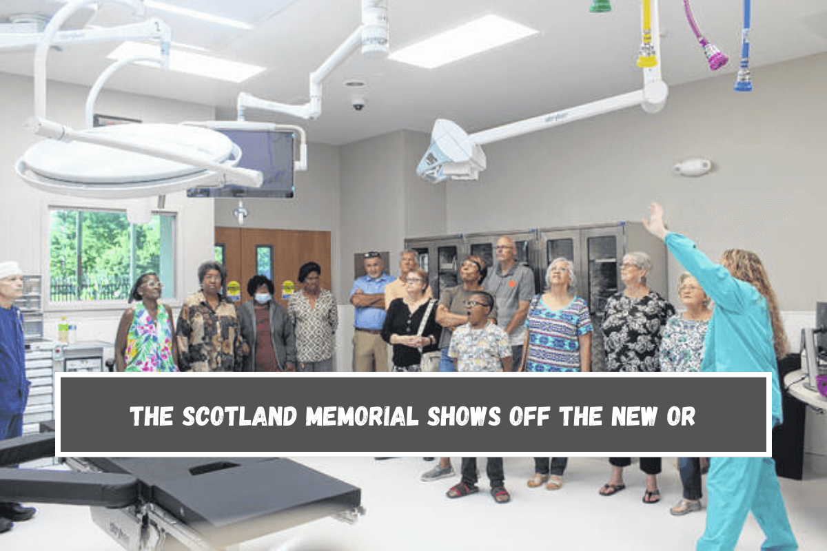 The Scotland Memorial shows off the new OR