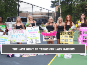 The last night of tennis for Lady Raiders