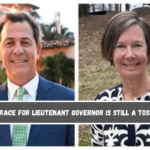 The race for lieutenant governor is still a toss-up