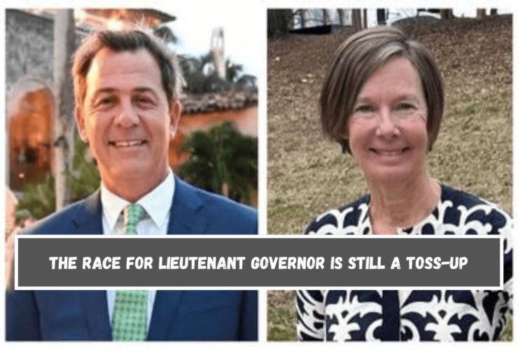 The race for lieutenant governor is still a toss-up