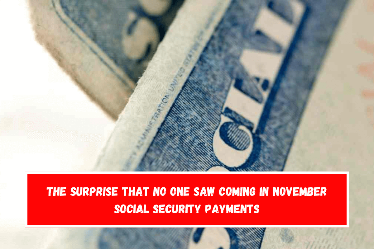 The surprise that no one saw coming in November Social Security payments