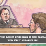 The teen suspect in the killing of Ricky Pearsall is very sorry, his lawyer says