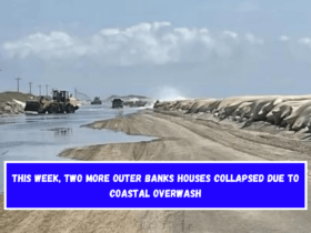 This week, two more Outer Banks houses collapsed due to coastal overwash