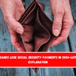 Thousands lose Social Security payments in 2024—list and explanation