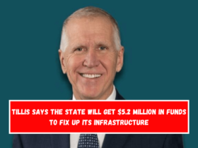 Tillis says the state will get $5.2 million in funds to fix up its infrastructure