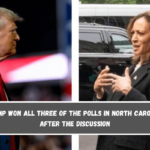 Trump won all three of the polls in North Carolina after the discussion