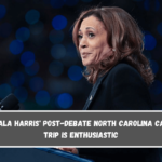 VP Kamala Harris' post-debate North Carolina campaign trip is enthusiastic