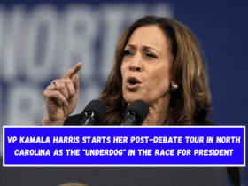 VP Kamala Harris starts her post-debate tour in North Carolina as the underdog in the race for president