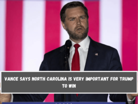 Vance says North Carolina is very important for Trump to win