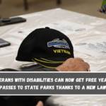 Veterans with disabilities can now get free yearly passes to State Parks thanks to a new law