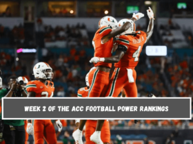 Week 2 of the ACC Football Power Rankings