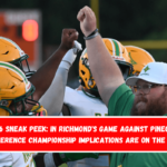 Week 6 Sneak Peek In Richmond's game against Pinecrest, conference championship implications are on the line.