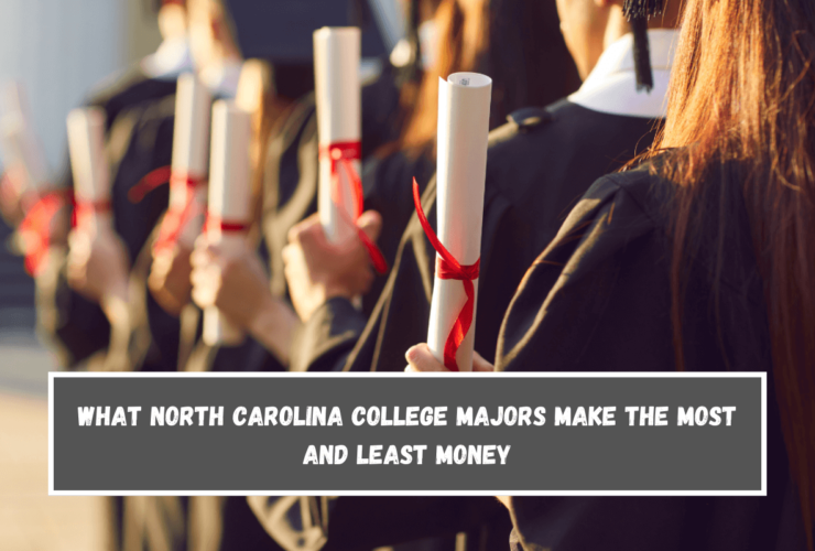 What North Carolina college majors make the most and least money