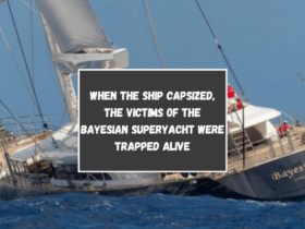 When the ship capsized, the victims of the Bayesian superyacht were trapped alive