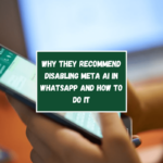 Why they recommend disabling Meta AI in WhatsApp and how to do it