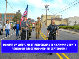 ‘MOMENT OF UNITY’ First responders in Richmond County remember those who died on September 11