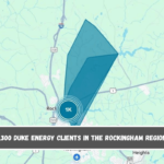 1,300 Duke Energy clients in the Rockingham region