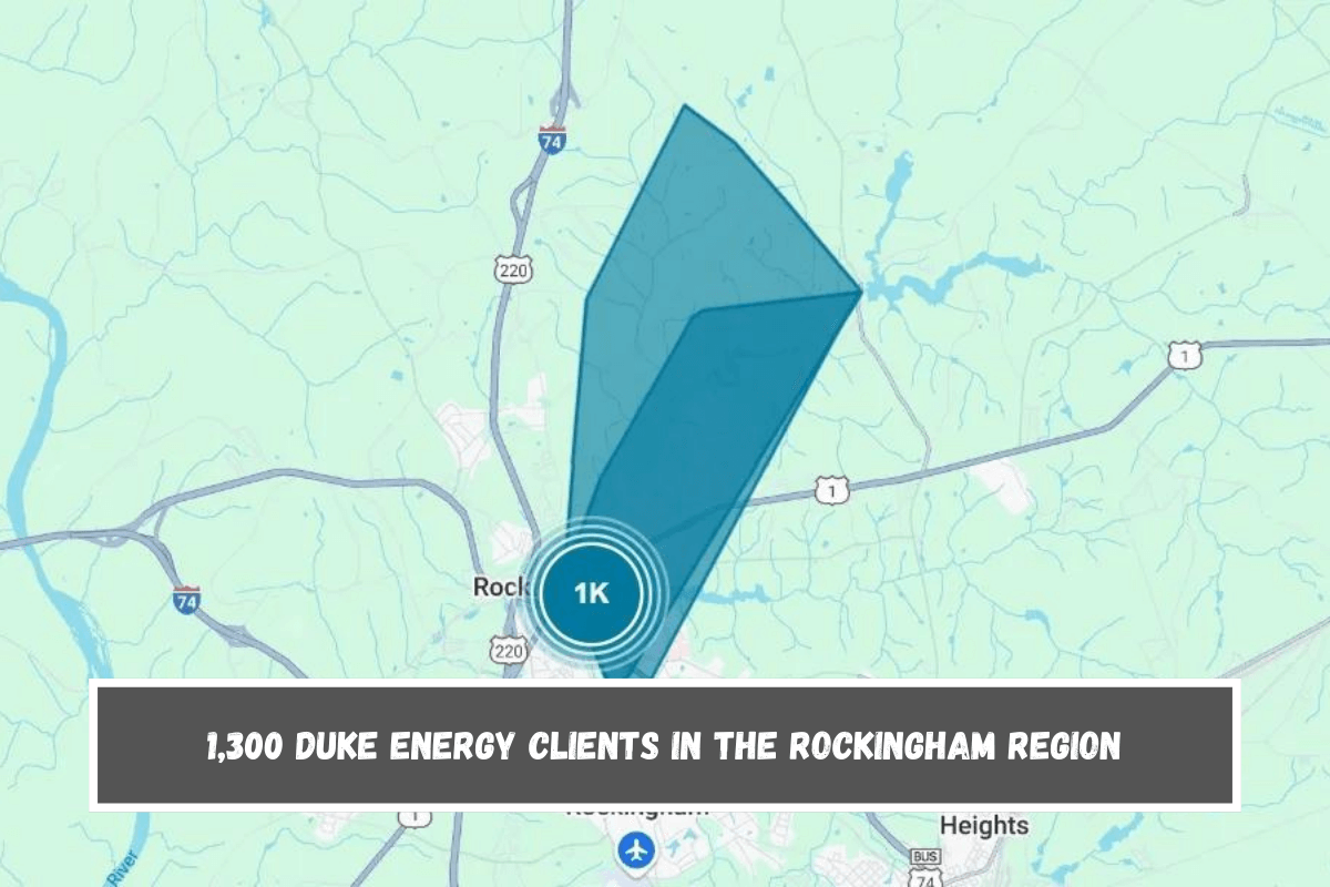 1,300 Duke Energy clients in the Rockingham region