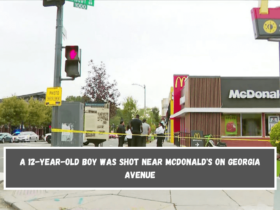 A 12-year-old boy was shot near McDonald's on Georgia Avenue