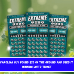 A North Carolina guy found $20 on the ground and used it to buy a winning lotto ticket