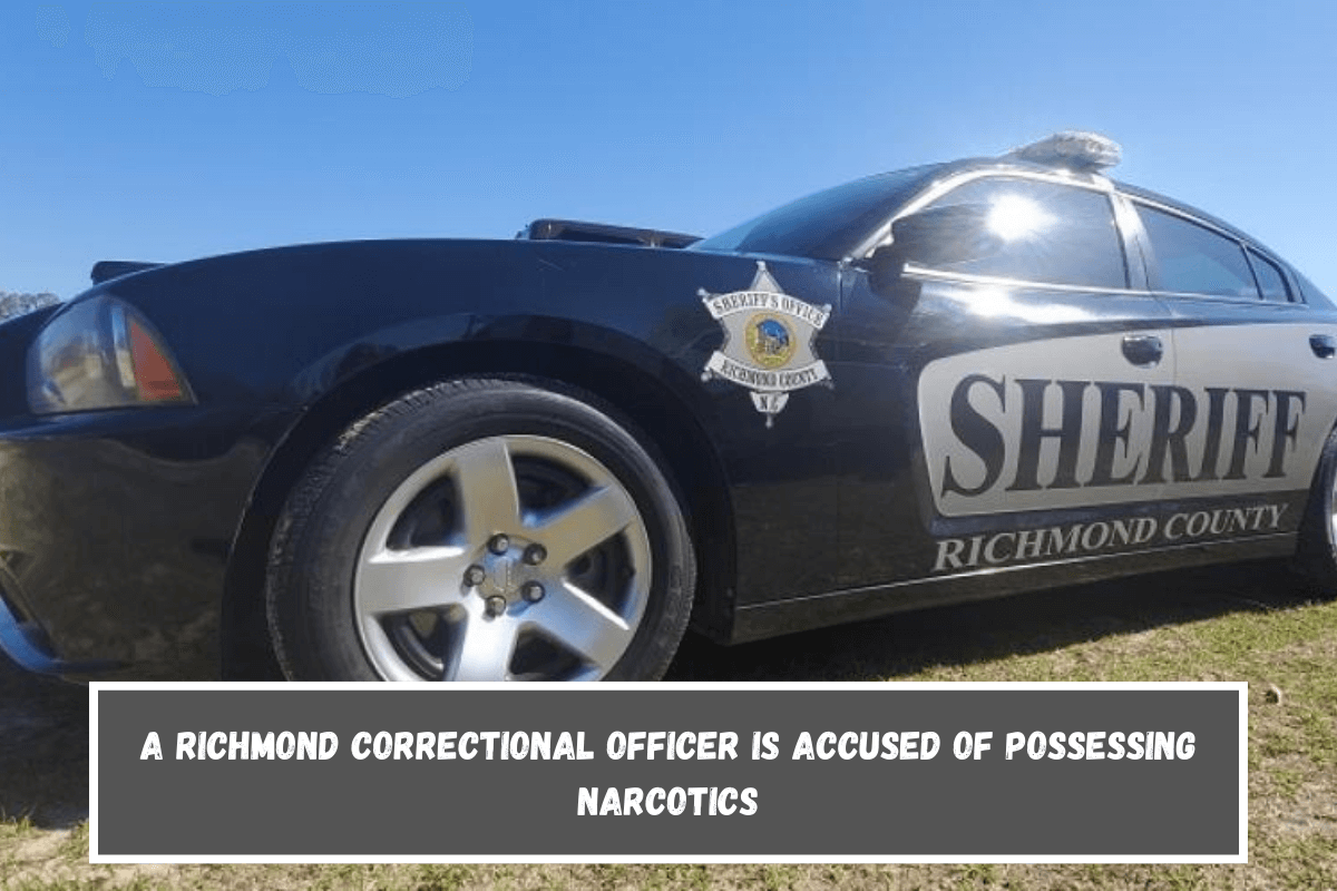 A Richmond correctional officer is accused of possessing narcotics