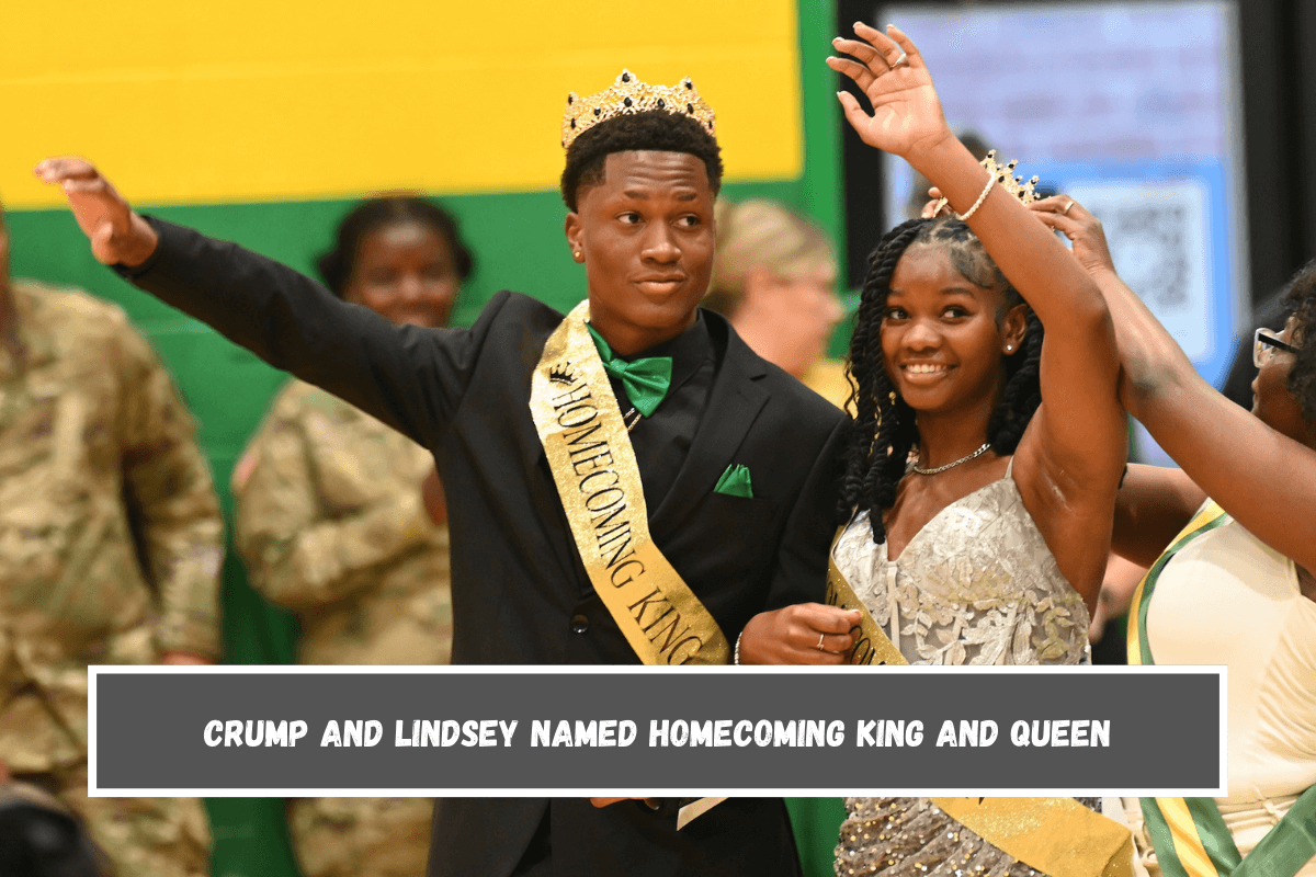 Crump and Lindsey named Homecoming King and Queen