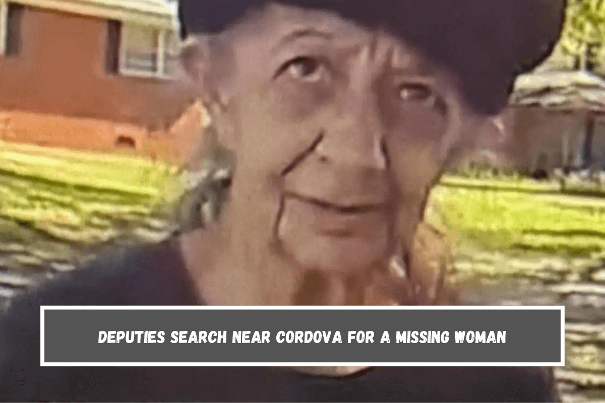 Deputies search near Cordova for a missing woman