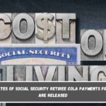 Estimates of Social Security retiree COLA payments for 2025 are released