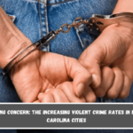 Growing concern The increasing violent crime rates in North Carolina cities