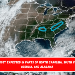 Heavy frost expected in parts of North Carolina, South Carolina, Georgia, and Alabama