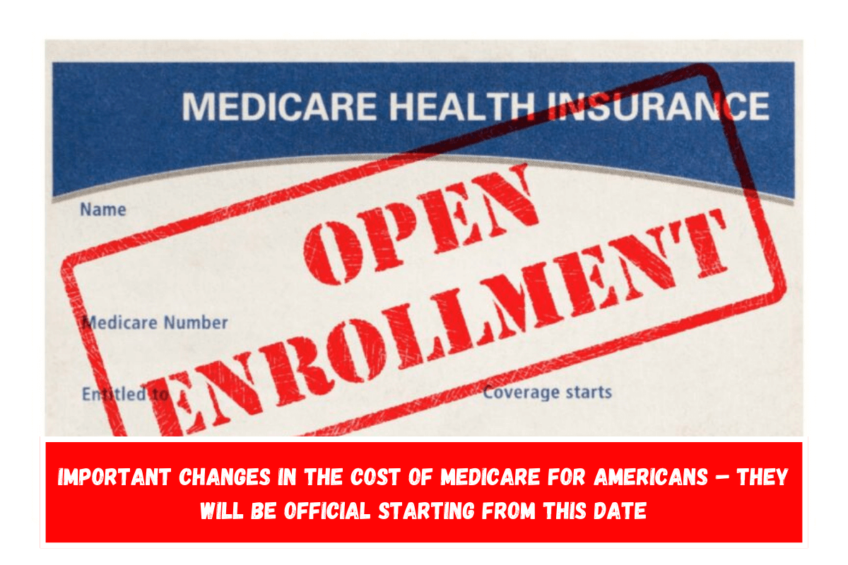 Important changes in the cost of Medicare for Americans – They will be official starting from this date