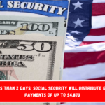 In Less Than 2 Days Social Security will Distribute Direct Payments of up to $4,873