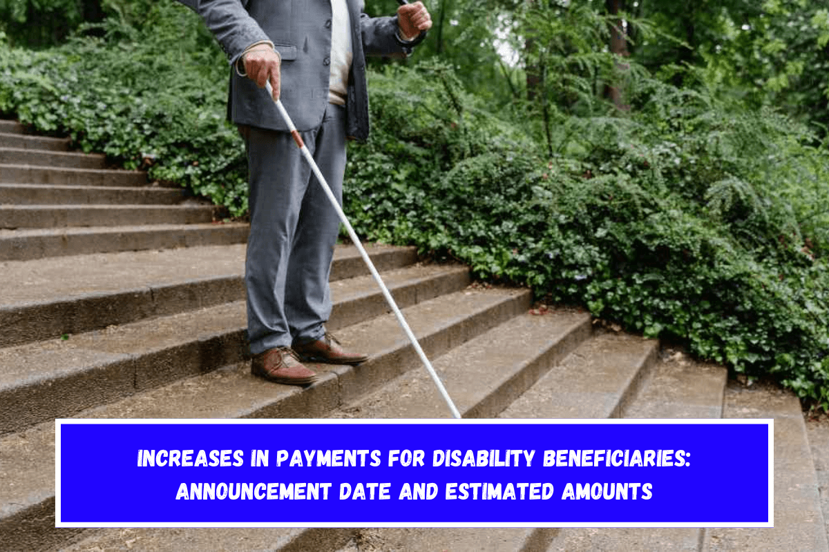 Increases in Payments for Disability Beneficiaries Announcement Date and Estimated Amounts