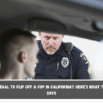 Is It Illegal to Flip Off a Cop in California Here's What the Law Says